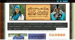 Desktop Screenshot of elkstudiohandcraftedcrochetdesigns.com